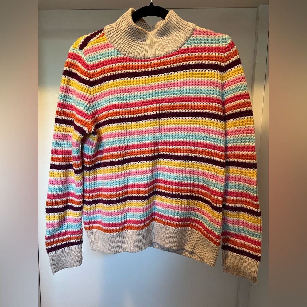 Talbots Multicolor Striped Women's Sweater Small